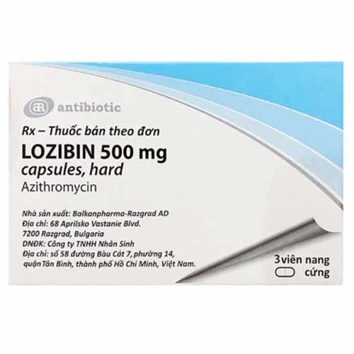 Lozibin 500mg Balkanpharma - Thuốc trị nhiễm khuẩn của Bulgaria