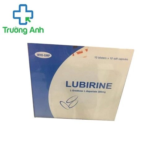 Lubirine 300mg - Thuốc trị tăng amoniac trong bệnh gan hiệu quả