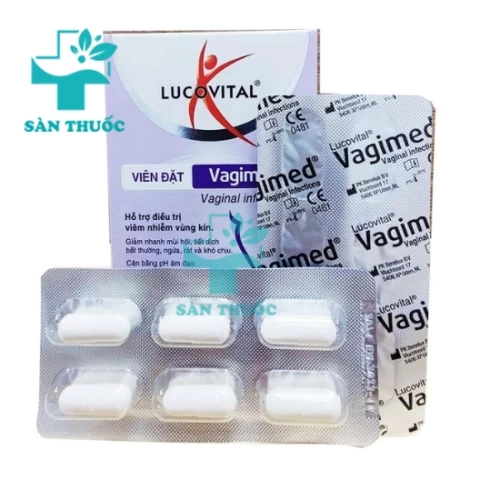 Lucovital Vagimed PK Venelux (6 viên) - Hỗ trợ điều trị viêm nhiễm phụ khoa