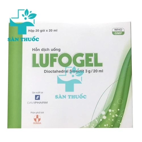 Lufogel - Thuốc điều trị tiêu chảy của Davipharm