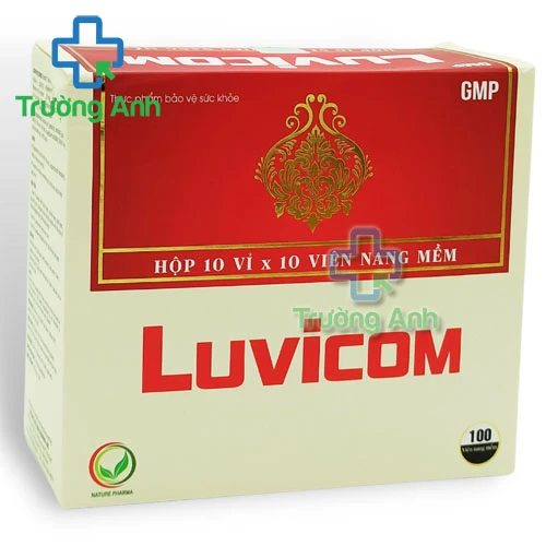 Luvicom Nature Pharma - Viên uống bổ mắt, tăng cường thị lực hiệu quả