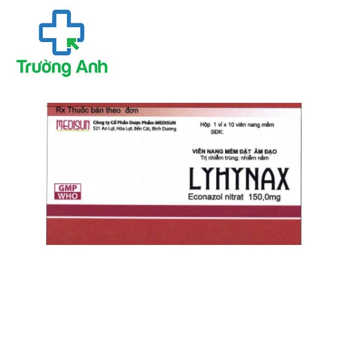 Lyhynax - Thuốc điều trị nhiễm nấm âm đạo của MEDISUN