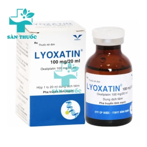 Lyoxatin 100mg/20ml - Thuốc điều trị bổ trợ ung thư của Bidiphar