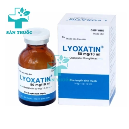 Lyoxatin 50mg- Thuốc điều trị ung thư đường tiêu hóa của Bidiphar