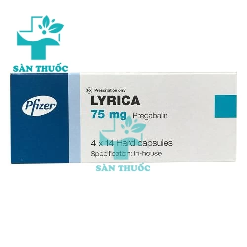 Lyrica 75mg Pfizer - Thuốc điều trị động kinh hiệu quả của Đức