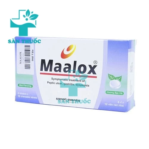 Maalox - Thuốc điều trị viêm dạ dày, thực quản hiệu quả