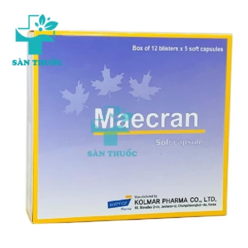 Maecran - Giúp tăng cường sức khỏe hiệu quả của Hàn Quốc