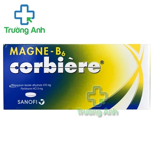 Magne B6 corbier Tab - Thực phẩm chức năng giúp bổ sung dưỡng chất hiệu quả