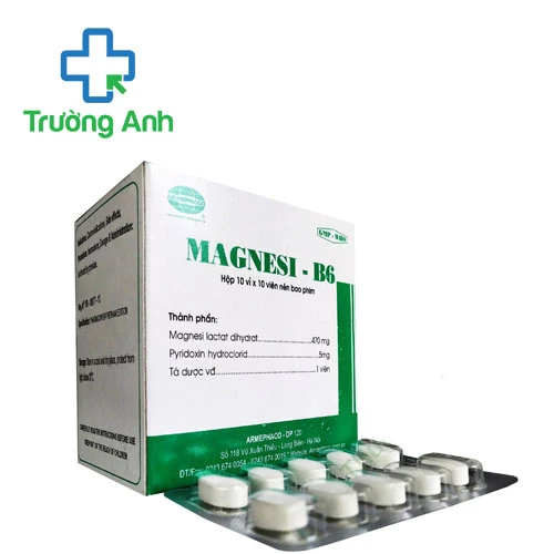 Magnesi-B6 Armephaco - Thuốc điều trị thiếu Magnesium hiệu quả