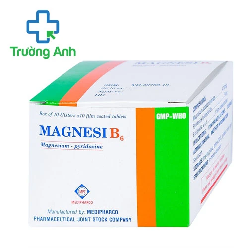 Magnesi B6 Medipharco - Thuốc điều trị thiếu magnesi