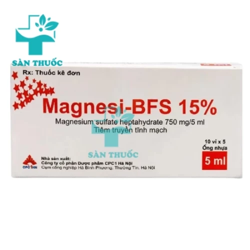 Magnesi-BFS 15% CPC1HN - Phòng chứng co giật trong sản giật