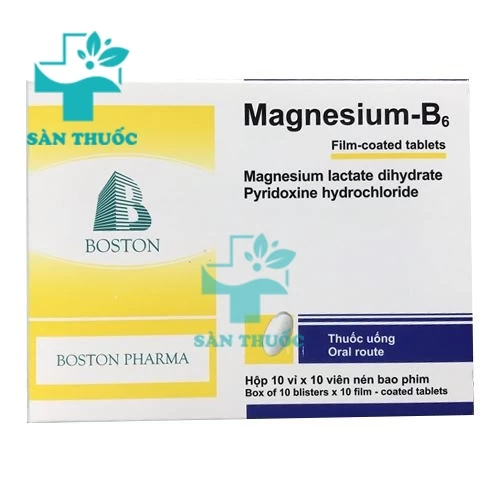 Magne - B6 BOSTON - Thuốc giúp bổ sung vitamin và chất khoáng cho cơ thể hiệu quả