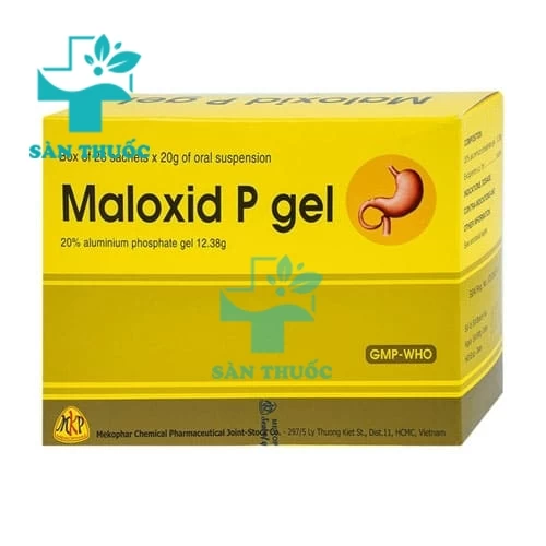 Maloxid P Gel Mekophar - Thuốc điều trị viêm loét dạ dày tá tràng