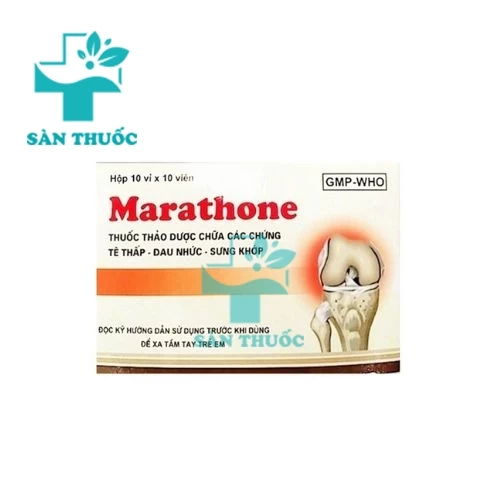 Marathone - Giúp điều trị phong tê thấp hiệu quả của dược phẩm TW3