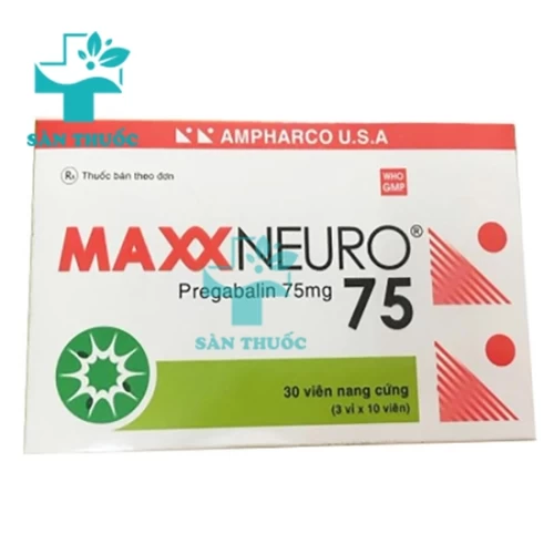 Maxxneuro 75 Ampharco USA - Điều các tình trạng đau dây thần kinh