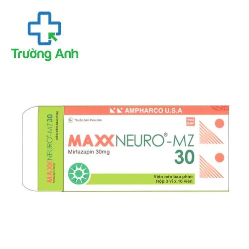 MAXXNEURO-MZ 30 Ampharco USA - Điều trị các cơn trầm cảm nặng