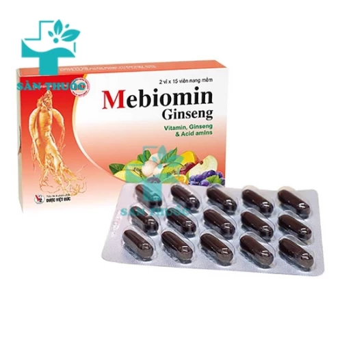 Mebiomin Ginseng - Giúp bổ sung vitamin và khoáng chất cho cơ thể hiệu quả