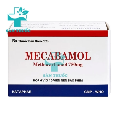 Mecabamol - Thuốc giảm đau do căng cơ, bong gân, … của Hataphar