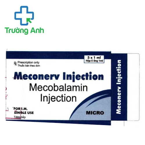 Meconerv Injection 500mcg Micro - Thuốc trị các bệnh thần kinh