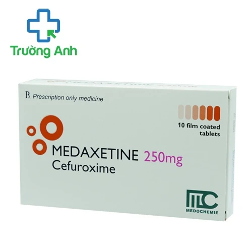 Medaxetine 250mg Medochemie - Thuốc điều trị nhiễm khuẩn nhẹ