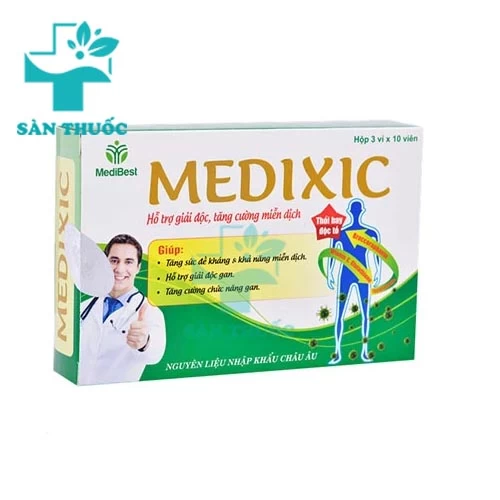Medixic Medibest - Viên uống giúp tăng cường chức năng gan