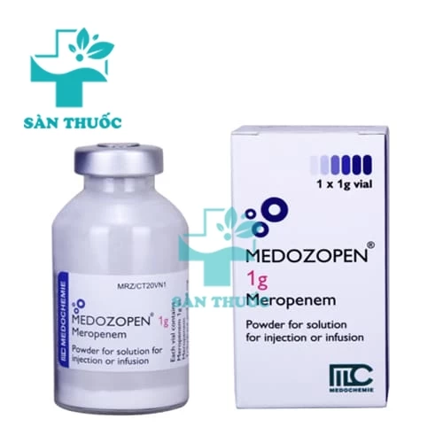 Medozopen 1g Medochemie - Thuốc trị nhiễm khuẩn nặng hiệu quả