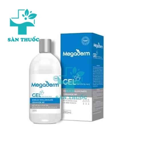 Megaderm Gel 280ml VCI - Sữa tắm gội hỗ trợ trị các bệnh ngoài da