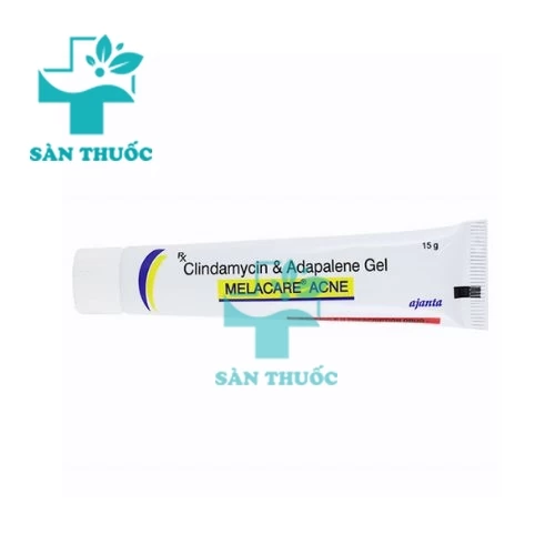 Melacare Acne 15g Ajanta - Thuốc trị mụn trứng cá của Ấn Độ