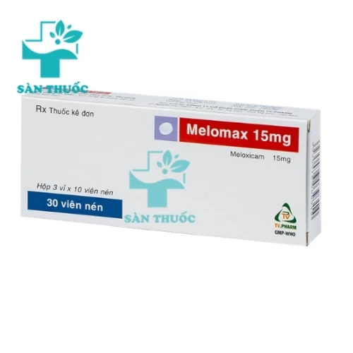 Melomax 15mg TV.Pharma - Thuốc điều trị thoái hóa xương khớp