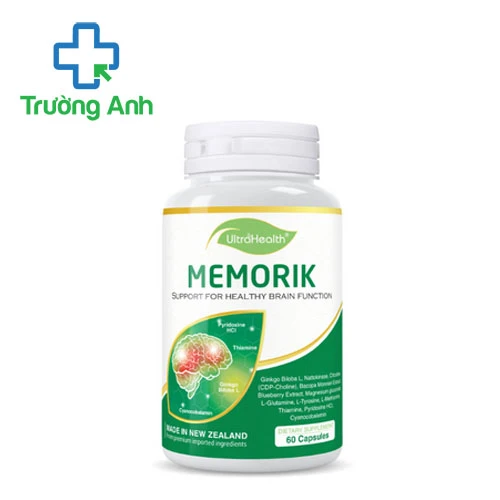 Memorik Ultra Health - Hỗ trợ tăng cường tuần hoàn máu não