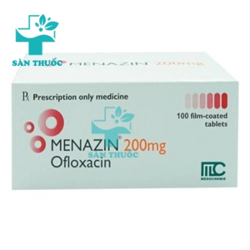 Menazin 200mg - Thuốc điều trị nhiễm khuẩn hiệu quả của CH Síp