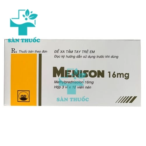 Menison 16mg - Thuốc giảm đau, chống viêm và dị ứng của Pymepharco