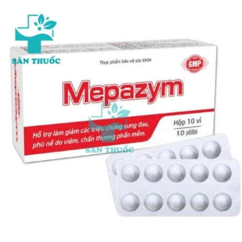 Mepazym Viheco - Giúp giảm phù nề đường hô hấp hiệu quả