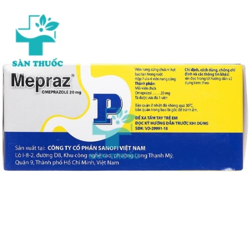 Mepraz P 20mg Sanofi