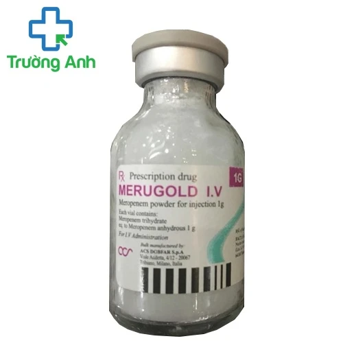 Merugold 1g - Thuốc điều trị nhiễm khuẩn hiệu quả của Ý