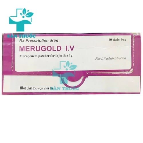 Merugold 1g - Thuốc điều trị nhiễm khuẩn hiệu quả của Ý