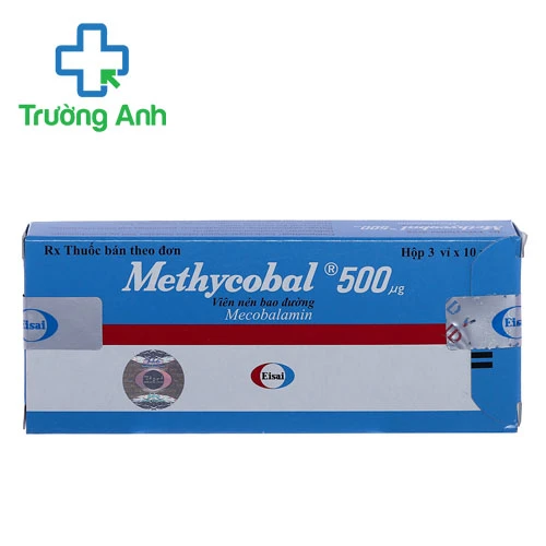 Methycobal 500mcg Eisai (30 viên) - Thuốc trị bệnh thần kinh