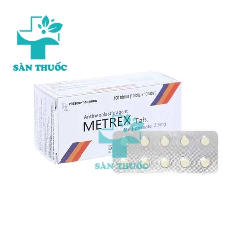  Metrex 2,5mg - Thuốc điều trị ung thư và các bệnh lý khác hiệu quả