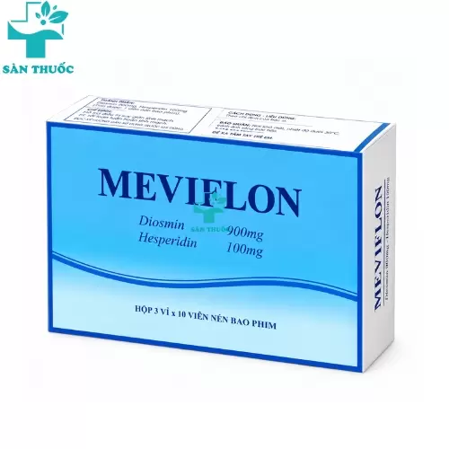 Meviflon - Diosmin 900mg + Hesperidin 100mg Hamedi