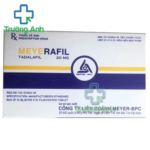 Meyerafil - Giúp tăng cường sinh dục ở nam giới