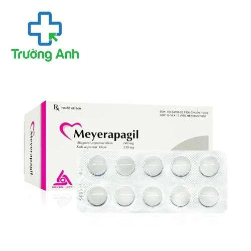 Meyerapagil Meyer-BPC - Bổ sung kali và magnesi trong một số bệnh tim mạn tính