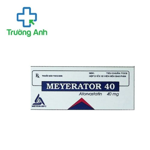 Meyerator 40 Meyer - BPC - Giảm cholesterol và bệnh động mạch vành
