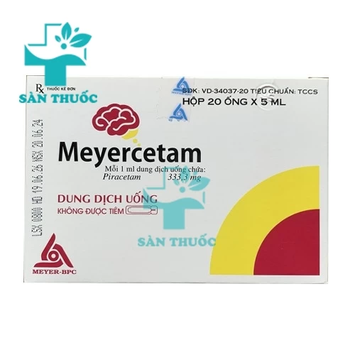 Meyercetam - Thuốc điều trị chấn thương sọ não hiệu quả