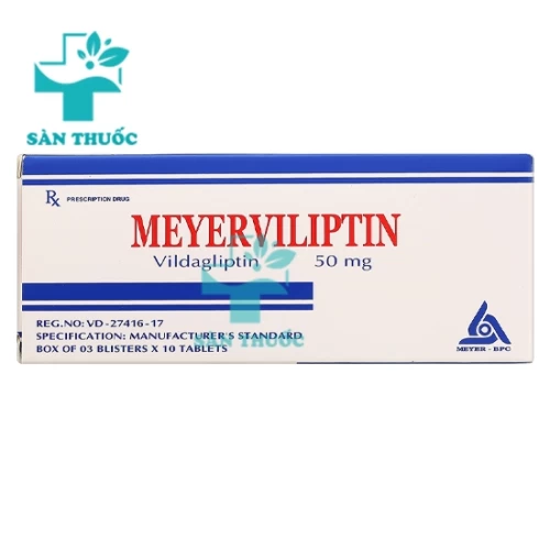 Meyerviliptin - Thuốc điều trị đái tháo đường của Meyer - BPC