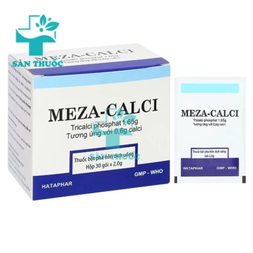 Meza-Calci - Thuốc điều trị còi xương, loãng xương hiệu quả