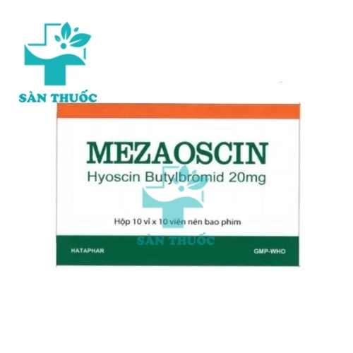 Mezaoscin - Thuốc làm giảm co thắt đường tiêu hóa hiệu quả