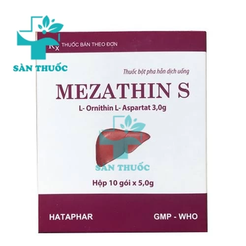 Mezathin S - Thuốc điều trị bệnh lý về gan của Hataphar