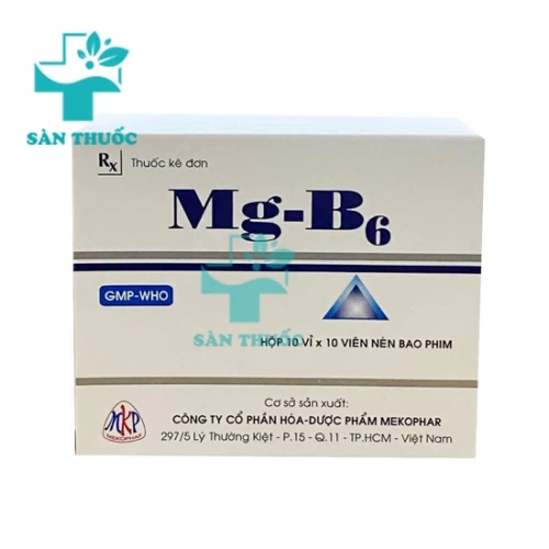 Mg B6 - Thuốc bổ sung vitamin và khoáng chất hiệu quả