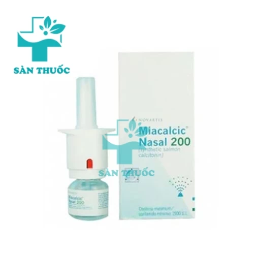 Miacalcic Nasal 200 - Thuốc điều trị loãng xương hiệu quả của Thụy Sỹ