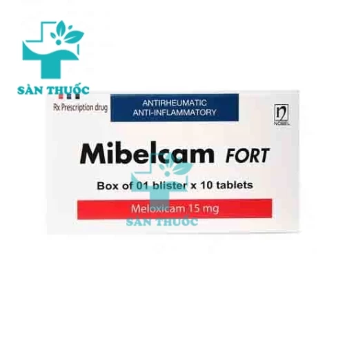 Mibelcam Fort 15mg Nobelfarma - Thuốc trị viêm đau xương khớp